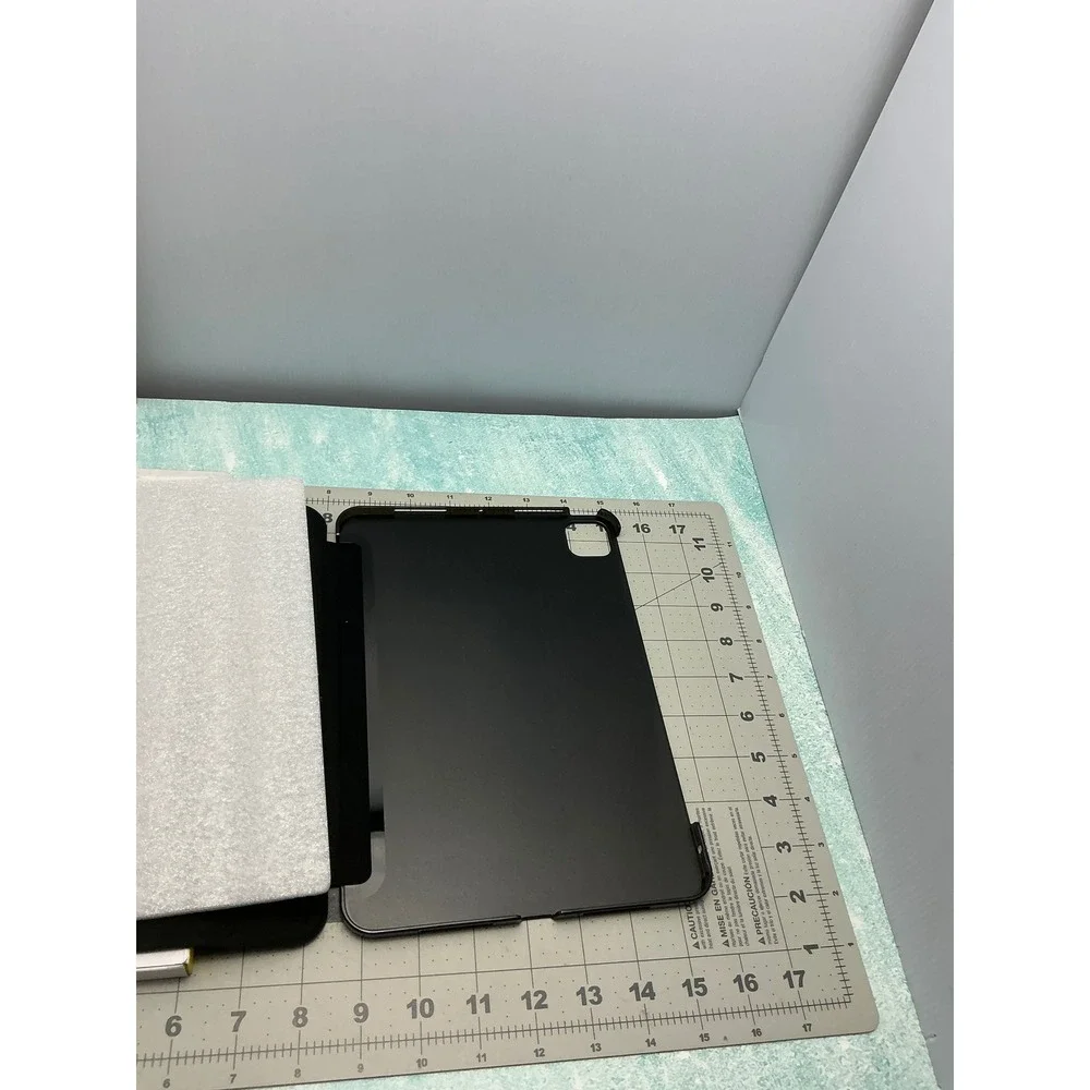 JETech Case for iPad Pro 11-Inch M4 M5 Black Slim Protective Trifold Stand Cover